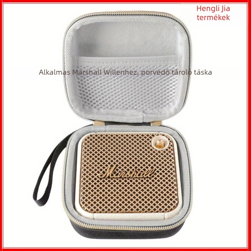 Marshall Willen Bluetooth hordozható tároló doboz — EVA ütésálló, porálló tok, OEM feldolgozás, Shenzhen eredet