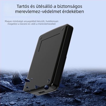 2,5 hüvelykes dupla rekesz USB 3.0 külső tok SATA meghajtókhoz (támogatja akár 6TB; USB 3.0 max 5Gbps; ABS műanyag)