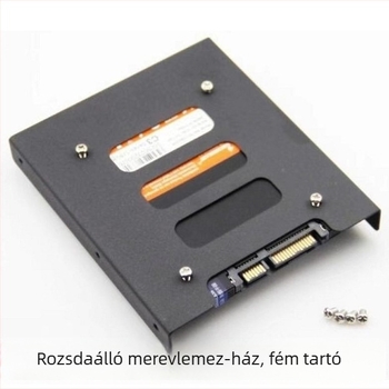 Vas merevlemez-tartó 2,5–3,5 hüvelyk, asztali HDD/SSD