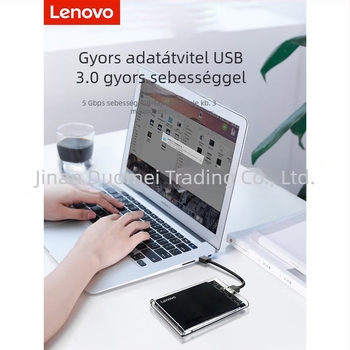 K01-C külső merevlemezház laptophoz, USB 3.0, Type-C interfész, alumíniumötvözet, akár 6 TB kapacitás, átviteli sebesség 450 MB/s