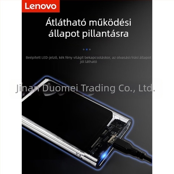 K01-C külső merevlemezház laptophoz, USB 3.0, Type-C interfész, alumíniumötvözet, akár 6 TB kapacitás, átviteli sebesség 450 MB/s