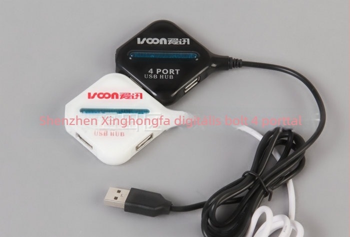 Aixun I1005 USB 2.0 4-portos HUB, 1 m kábellel (Márka: Aixun, Modell: I1005, Átvitel: 1000 Mbps)