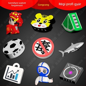 Képregény motívumú USB hub, 3 porttal, testre szabható, hordozható, többfunkciós elosztó tabletákhoz és telefonokhoz