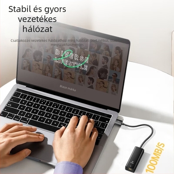 Biaze GD13 USB 3.0/3.2 hub, 4-portos, külső tápegységgel, 1 m kábellel