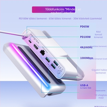 ROG Ally USB-C 4K bővítődok – több interfész hub