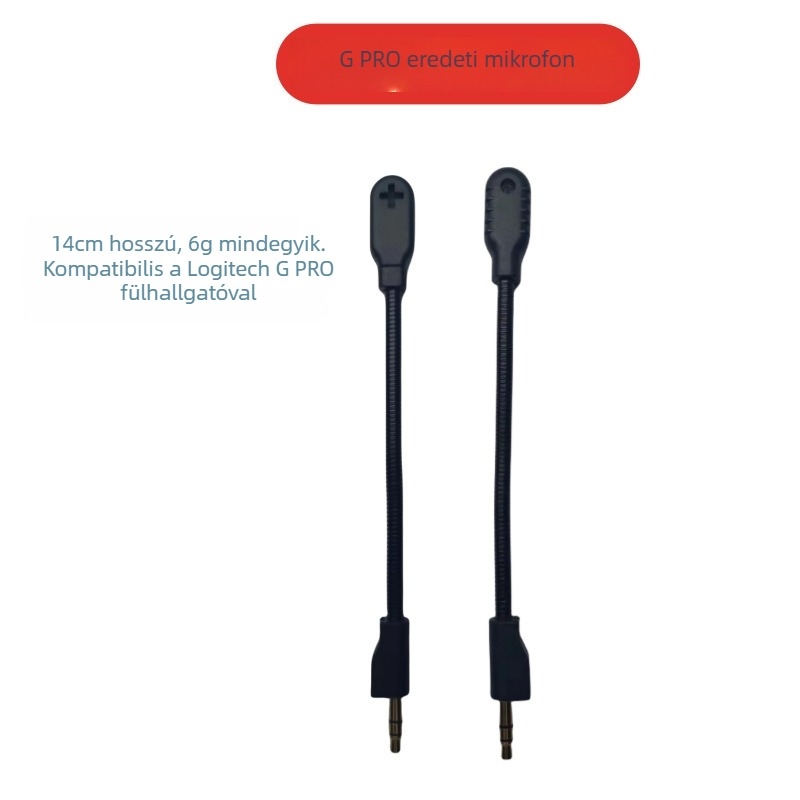GPRO fülhallgató mikrofon – Plug & Play, OEM feldolgozás, kompatibil a GPRO-val, csomagolás: 1 darab