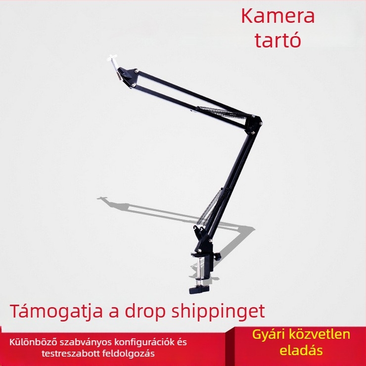 Kamera asztali tartó körkörös cantileverrel — univerzális tartó (Guanghong, Modell 35, AV kiegészítő)