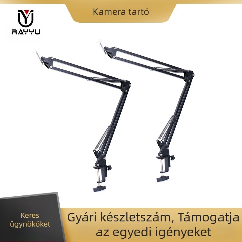 Kamera asztali tartó körkörös cantileverrel — univerzális tartó (Guanghong, Modell 35, AV kiegészítő)