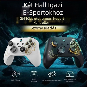 Vezeték nélküli játékvezérlő Type-C interfésszel PC-hez – belépő szint (Interfész: Type-C; Csatlakozás: Vezeték-nélküli; Célközönség: PC-k; Kategória: Belépő szint)