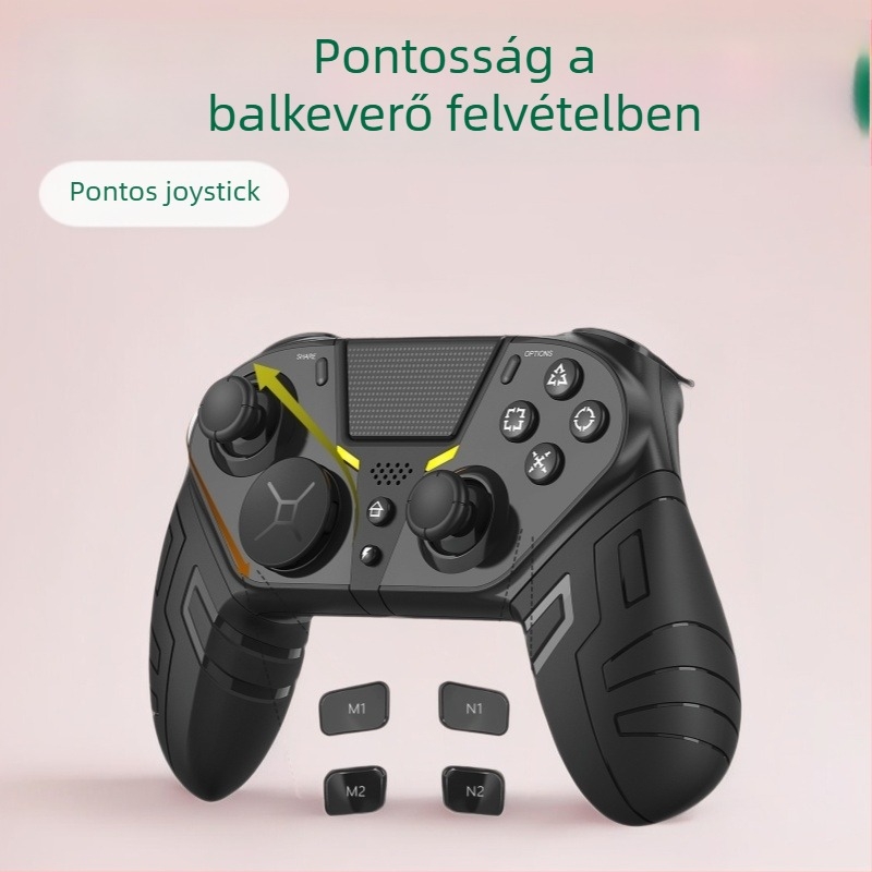 Vezeték nélküli játékvezérlő USB Type-C, NFC, rezgés és mozgásérzékelés