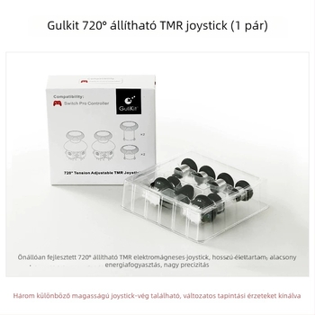 Elektromágneses joystick 720°-os állítható nyomatékkal Xbox Elite Series 2-hez és PS4/PS5/Switch-hez — 4 gombos kialakítás