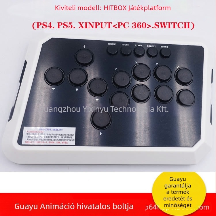 Yi xinyu Premium Hitbox harci játékplatform – USB interfész, HITBOX kivitelezés, új