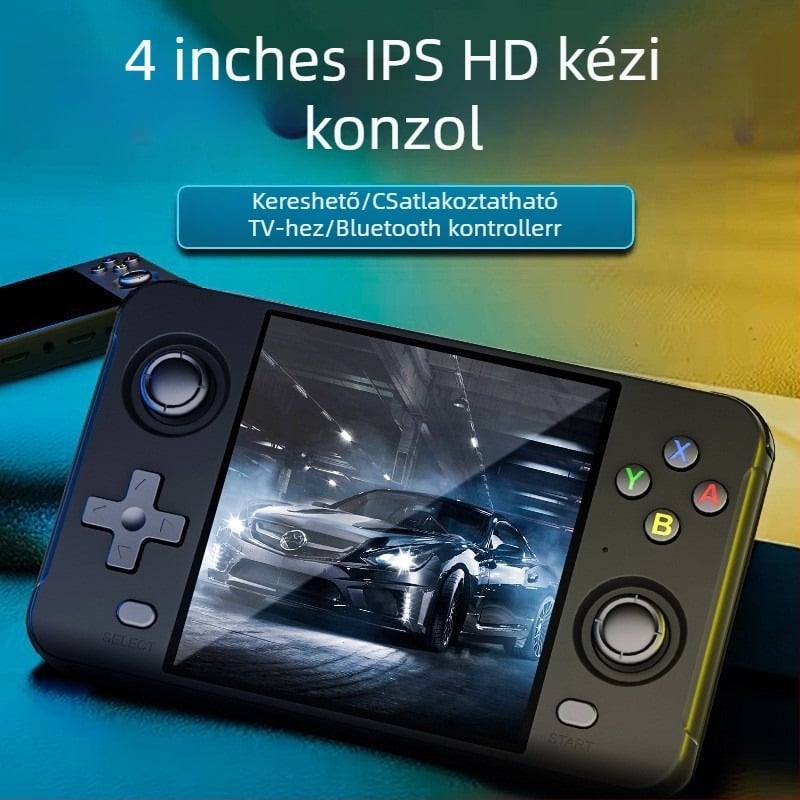 Nyílt forráskódú arcade kézi konzol, modell R40s, 64GB tárhely, USB interfész, vezeték nélküli kapcsolattal