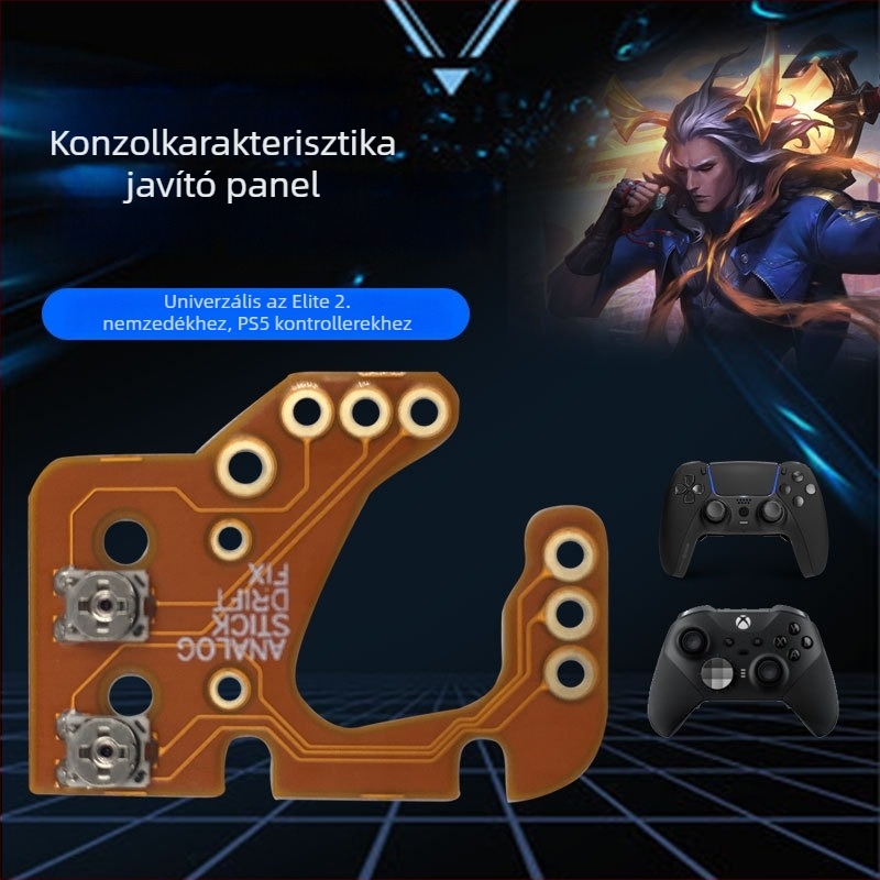 Xbox Series X|S, One és PS4/PS5 Elite joystick potenciométer – drift javító PCB