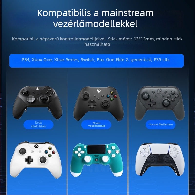 Xbox Series X|S, One és PS4/PS5 Elite joystick potenciométer – drift javító PCB