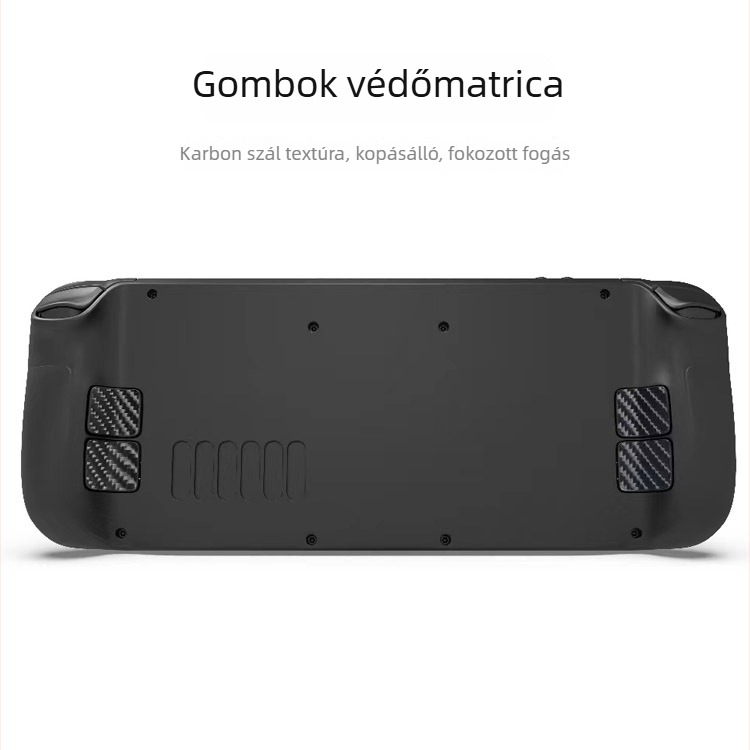 PGTECH SteamDeck OLED védő készlet – porvédő dugók, érintőpanel matricák és szilikon joystick sapkák (Kompatibilis: SteamDeck OLED/SteamDeck, Tömeg: 27 g)