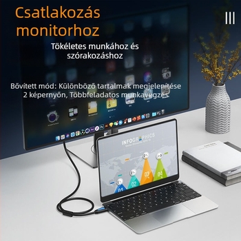HDMI 2.0 kábel, 4K PC/TV/Projektor/Monitorhoz, aranyozott csatlakozók, 1,5 m hosszú