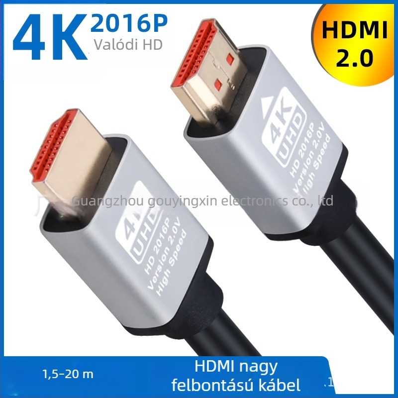 HDTV HDMI-kábel, 1,5 méter, HDMI 2.0, nagyfelbontású videó-kábel
