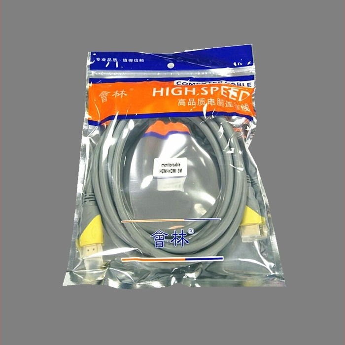 HDMI-kábel, HDMI 2.0, 4K támogatás, réz vezető, PC-kompatibilis