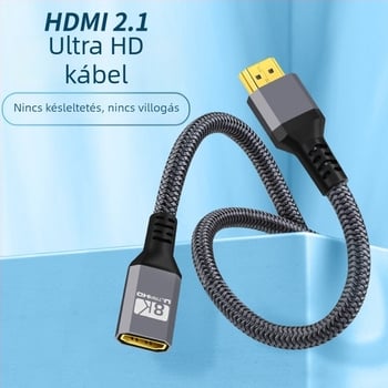 HDMI 2.1 tiszta réz ultranagy felbontású hosszabbító kábel 8K TV-hez, számítógéphez és projektorhoz