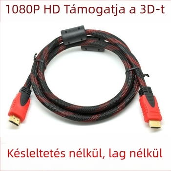 HDMI-kábel dupla ferrit gyűrűkkel TV-hez — több hosszúságban elérhető