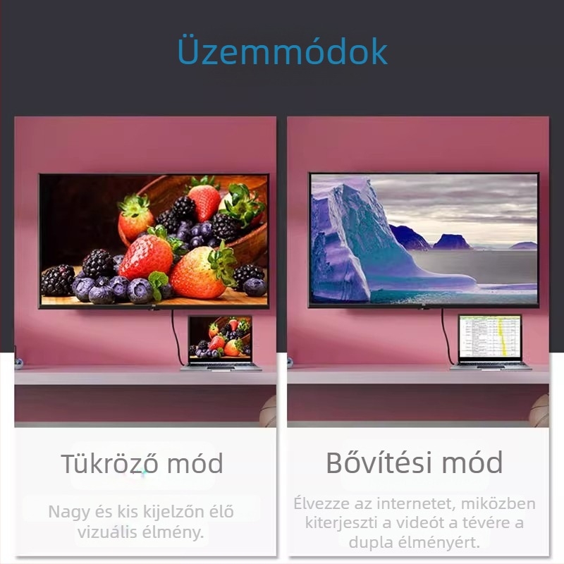 DisplayPort kábel 4K, 144Hz, férfi-férfi, DP 1.2