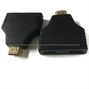 HDMI adapter: férfi - nő átalakító, HDMI kábel, modell FQ-015, 0.3 m hosszú