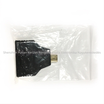 HDMI adapter: férfi - nő átalakító, HDMI kábel, modell FQ-015, 0.3 m hosszú
