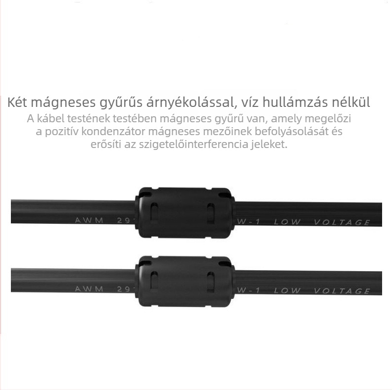 VGA-kábel vga3+6, réz, 3+6 tűs, TV, monitor és projektorhoz