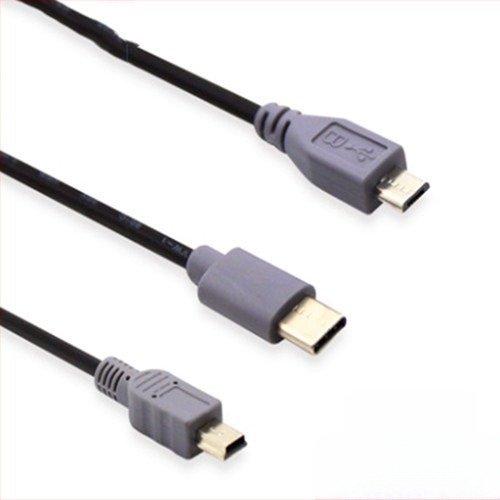USB-kábel Micro USB interfésszel, OTG-támogatás, réz vezető, modell 15615