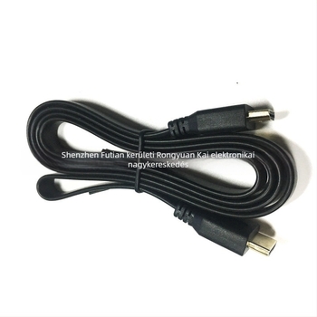 HDMI lapos kábel 1,5 m, HDMI 1.4, fekete, TV-hez és PC-hez