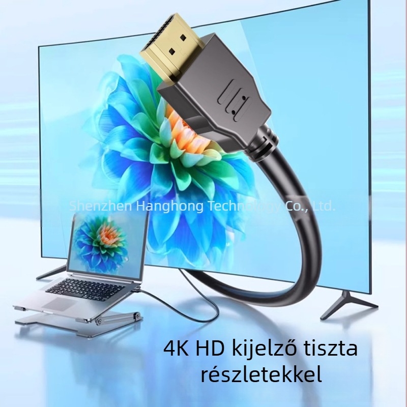 HDMI-DVI kábel laptophoz és asztali számítógéphez, réz, aranyozott csatlakozók, DVI-I dupla-link 24+1, hossz 1 m, 1,5 m, 3 m vagy 5 m