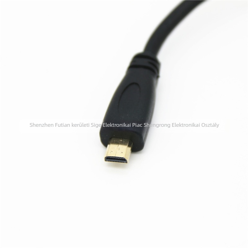 Micro HDMI–HDMI női adapterkábel, HDMI női–Micro HDMI férfi hosszabbító, verzió 1.4