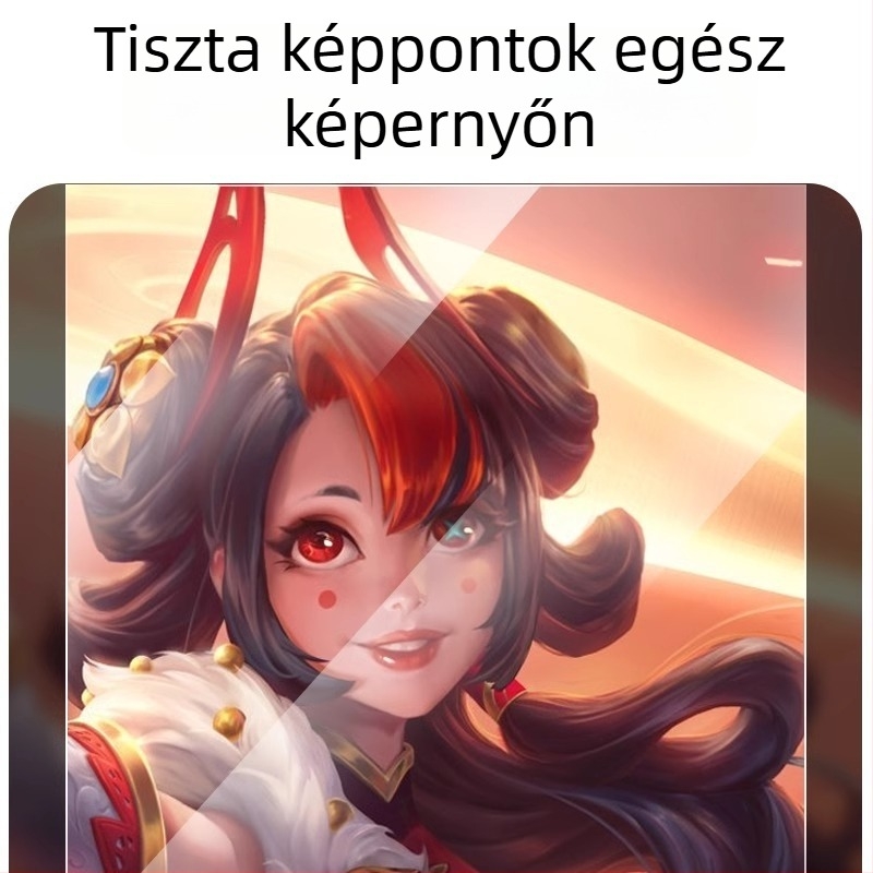 Nintendo Switch AR tükröződésmentes képernyővédő — HD élesség, ujjlenyomat-mentes, PET fólia