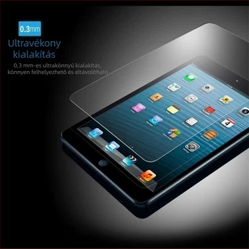Edzett üveges képernyővédő iPad 7. generáció / 10,2 hüvelyk