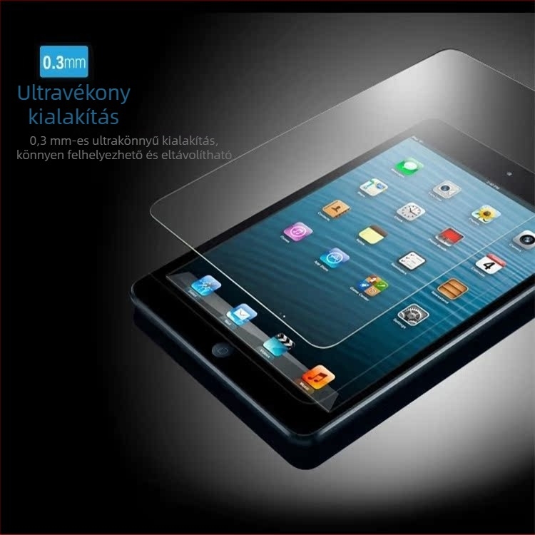 Edzett üveges képernyővédő iPad 7. generáció / 10,2 hüvelyk