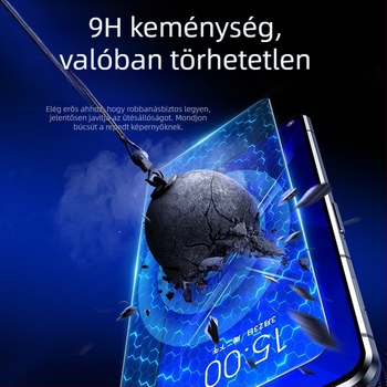 Nubia RedMagic hőkezelt üveg kijelzővédő – teljes képernyő, HD, ujjlenyomat-mentes, elülső fólia 6/7/8 modellhez