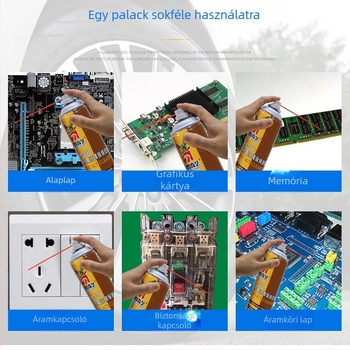 530 precíz elektronikai tisztító | notebook, mobiltelefon és számítógép számára | pH 0.875 | Oldószer-alapú | OEM