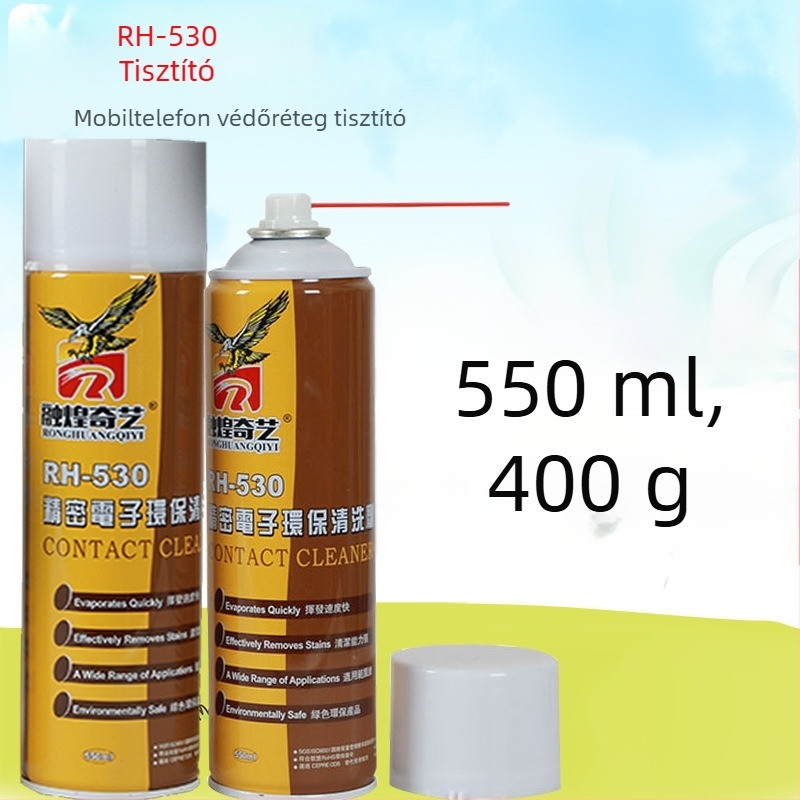 530 precíz elektronikai tisztító | notebook, mobiltelefon és számítógép számára | pH 0.875 | Oldószer-alapú | OEM