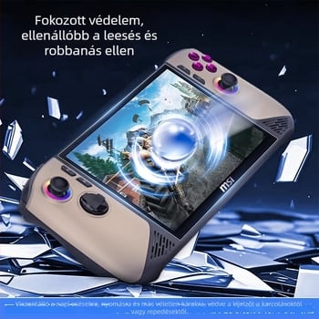 MSI Claw8 AI+ AR anti-reflexiós fólia – 0,17 mm, 95% fényáteresztés, teljes lefedettség, ujlenyomat-mentes, éles kép