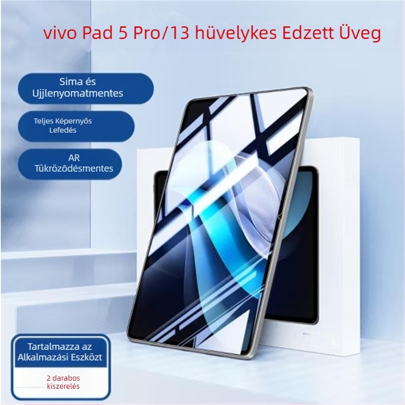Edzett képernyővédő fólia Vivo Pad 5 Pro, 13 hüvelykes Pad 3P – zöldfény elleni