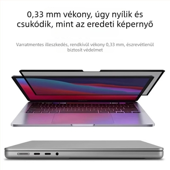 Apple MacBook Air 13 és MacBook Pro 15 modellhez készült adatvédelmi képernyővédő fólia, HD