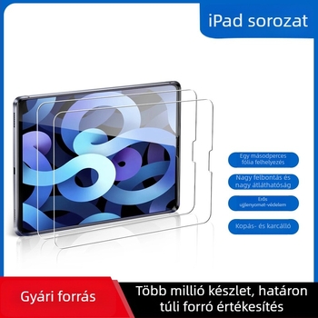 Edzett üveg kijelzővédő fólia iPad 10,2 hüvelykes (2026)