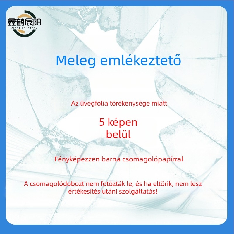 Edzett üveg kijelzővédő fólia iPad 10,2 hüvelykes (2026)