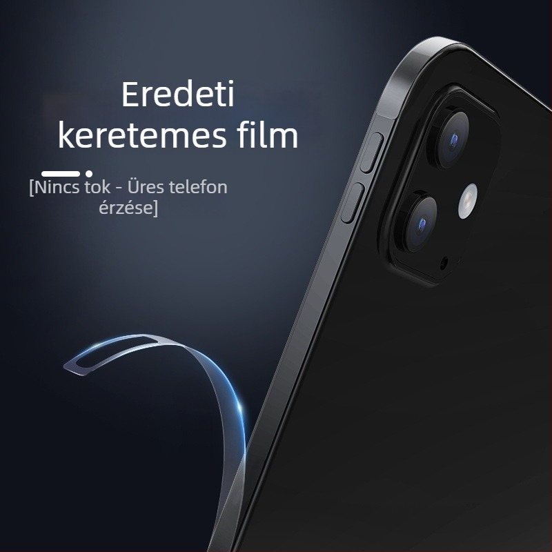 Porálló élvédő fólia Apple iPad Pro 2024-hez – NPK hagyományos membrán, védelem az oldalsó hangszórónak