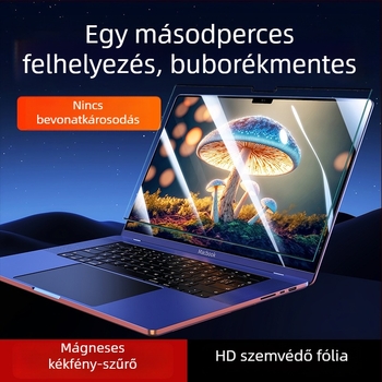 Mágneses kijelzővédő MacBook Pro 14-hez és MacBook Air 15-höz, 13,6 hüvelykes laptopok