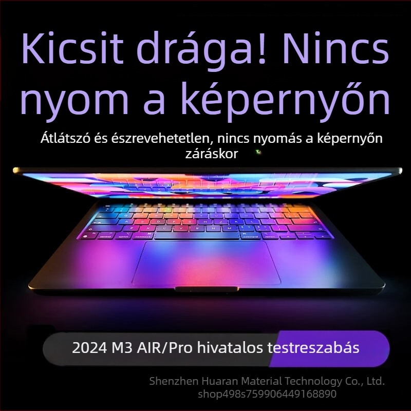 MacBook Pro/Air billentyűzet membrán | PVC anyag | Márka Hr | Engedélyezett magánmárka