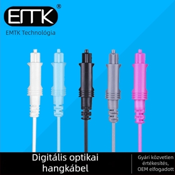 EMK/Easy Mike CS/A2.2 Digitális optikai szálas audio kábel – műanyag optikai szál mag, CCC tanúsítvány