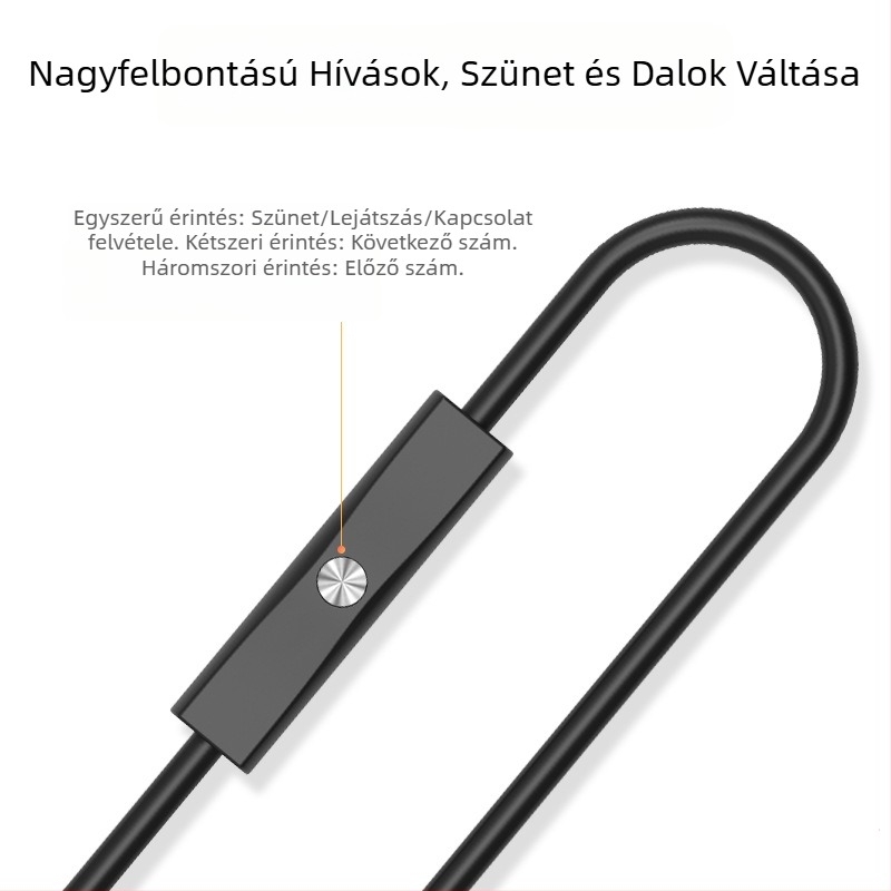 CET-4/CET-6 hallgatási kábel egyetemi angolhoz - Mag: rézbevonatú acél; Vezető: ötvözet