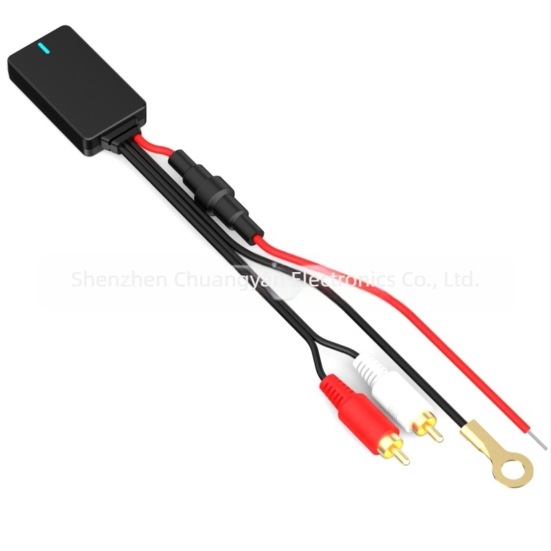 RCA Bluetooth AUX audio kábel 2RCA női csatlakozóval — Bluetooth 5.0, aranyozott érintkezők, ónosított réz vezető, oxigéntől mentes réz